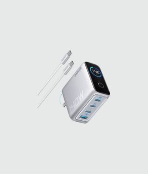 Anker Charger (140W, 4-Port, PD 3.1) with USB-C Cable