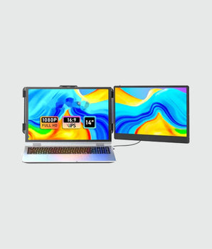 V2com Dual Laptop Monitor Extender – S1 Pro (14" FHD)