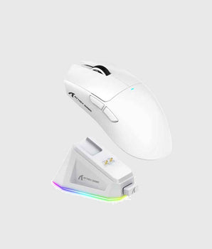 X11 Attack Shark Wireless Mouse – White Edition