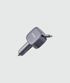 Anker 2-in-1 Clutter-Free Car Charger 75W