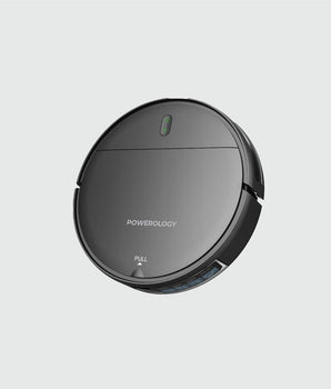 Powerology Smart Robovac Vacuum & Mop – Black
