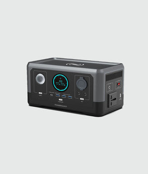 Powerology Portable Power Generator 76800mAh 300W – Fast Charging, Black