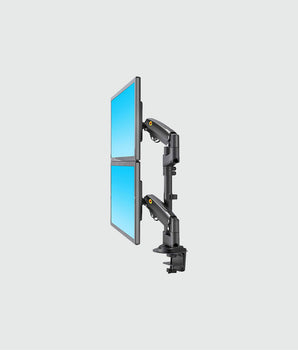 NB H180 Dual Ergonomic Monitor Mount