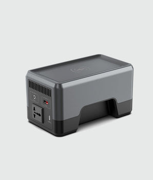 Powerology Portable Power Generator 76800mAh 300W – Fast Charging, Black