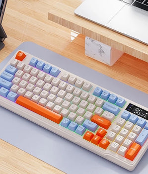 FREEWOLF M96 Bluetooth Wireless keyboard with Knob Control