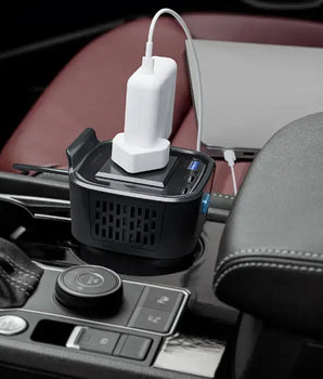 Powerology 150W Cup Holder Power Inverter