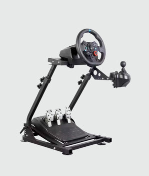 Carbon Steel Foldable Simulator wheel and shifter bracket