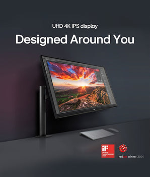LG 31.5" 4K Ergo IPS Monitor with USB Type-C™ 32UN880K