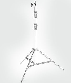 Light Stand 2.8m Stainless Steel with Spring Cusion